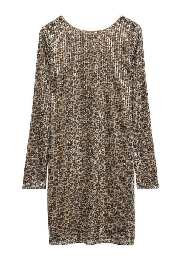 Vero Moda Sukienka codzienna Hanya 10337842 Beżowy Regular Fit. Okazja: na co dzień. Kolor: beżowy. Materiał: syntetyk. Typ sukienki: proste. Styl: casual