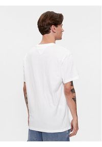 Tommy Jeans T-Shirt Spray DM0DM18272 Biały Regular Fit. Kolor: biały. Materiał: bawełna #3