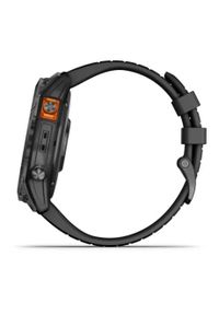 GARMIN - Garmin Fenix 7X Pro Solar czarny z czarnym paskiem. Rodzaj zegarka: cyfrowe. Kolor: czarny. Styl: militarny, sportowy, casual #3