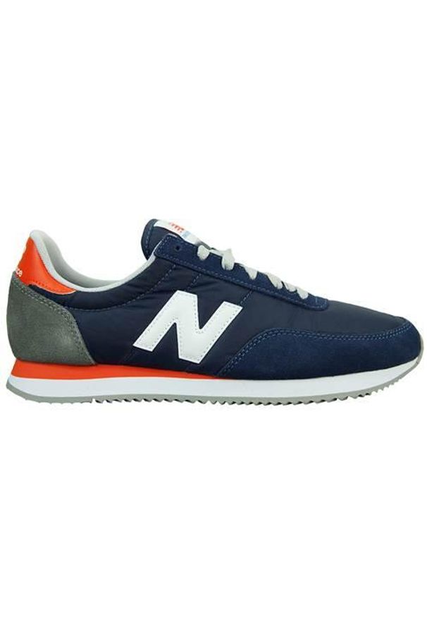 Buty do chodzenia męskie New Balance 720. Zapięcie: sznurówki. Kolor: czerwony, niebieski, wielokolorowy, biały. Materiał: materiał, tkanina, skóra. Szerokość cholewki: normalna. Sport: turystyka piesza