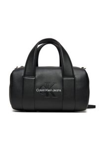 Calvin Klein Jeans Torebka Sculpted Square Barrel Mono K60K612378 Czarny. Kolor: czarny. Materiał: skórzane #1