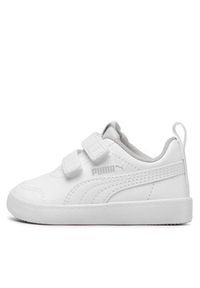 Puma Sneakersy Courtflex V2 V Inf 371544 04 Biały. Kolor: biały. Materiał: skóra #2