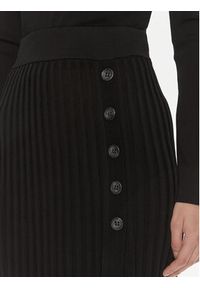 Guess Spódnica plisowana Shopie Pleated Skirt W4RD99 Z3D60 Czarny Regular Fit. Kolor: czarny. Materiał: wiskoza #3