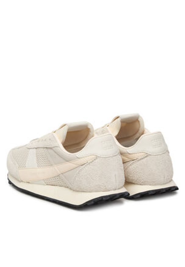 Tommy Jeans Sneakersy Tjw Retro Runner Archive EN0EN03013 Écru. Kolor: kremowy. Materiał: skóra, zamsz