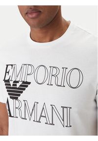 Emporio Armani T-Shirt EM000574 AF20434 U0002 Biały Regular Fit. Kolor: biały. Materiał: bawełna #4
