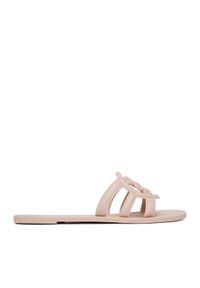 Nine West Klapki CEO-CT1120 Kremowy. Kolor: kremowy. Materiał: materiał #1