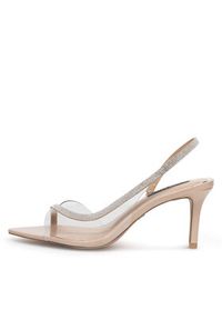 Nine West Sandały JF2086-1 Beżowy. Kolor: beżowy. Materiał: syntetyk #7