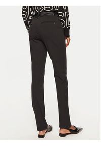 LOLA CASADEMUNT Spodnie materiałowe MF2414004 00N Czarny Regular Fit. Kolor: czarny. Materiał: wiskoza #2