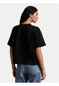 Polo Ralph Lauren T-Shirt 211967106002 Czarny Relaxed Fit. Typ kołnierza: polo. Kolor: czarny. Materiał: bawełna
