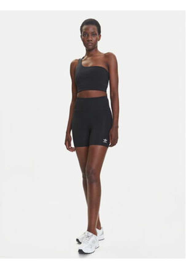 Adidas - adidas Kolarki Essentials JY0079 Czarny Slim Fit. Kolor: czarny. Materiał: syntetyk