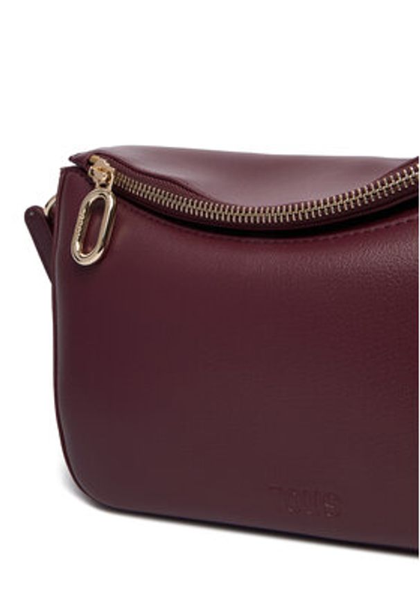 Tous - TOUS Torebka City 2002302921 Bordowy. Kolor: czerwony. Materiał: skórzane