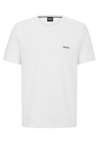 BOSS - Boss T-Shirt 50469605 Biały Regular Fit. Kolor: biały. Materiał: bawełna