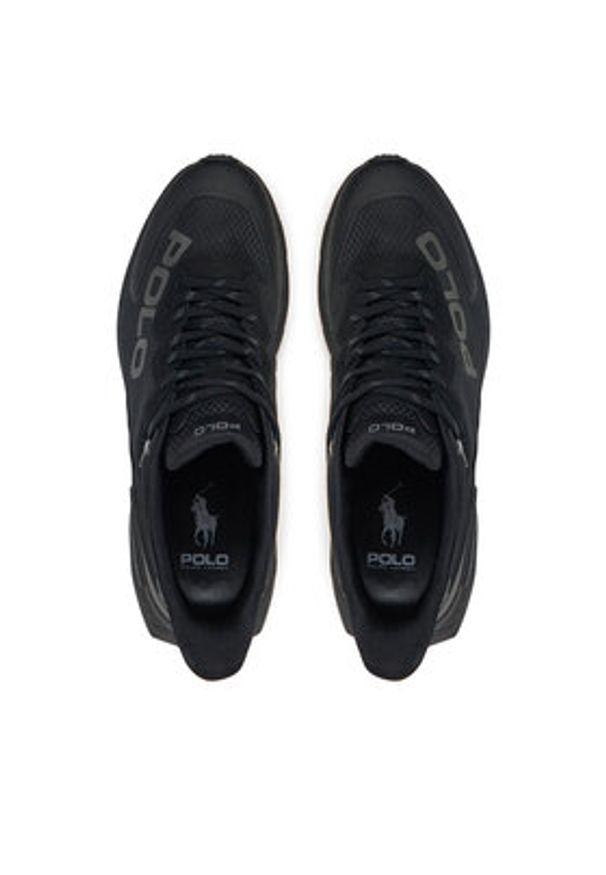 Polo Ralph Lauren Sneakersy Court Blade 809961052001 Czarny. Kolor: czarny. Materiał: materiał