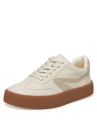 DeeZee Sneakersy AM25241 Beżowy. Kolor: beżowy. Materiał: skóra #4