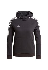 Adidas - Bluza dla dzieci adidas Tiro 21 Sweat Hoody. Kolor: czarny. Sport: piłka nożna #1