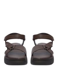 Lasocki Sandały CEO-WI16-TIA-01 Brązowy ciemny. Kolor: brązowy. Materiał: skóra #9