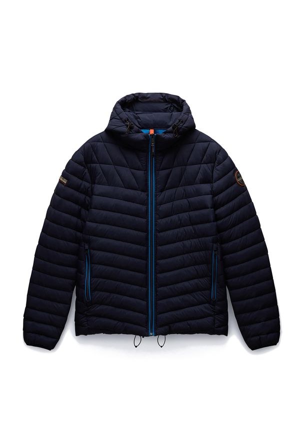 Kurtka męska Napapijri A-Lapaz H. Kolor: niebieski. Sport: turystyka piesza