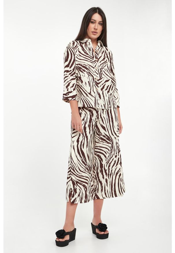 Joseph Ribkoff - Koszula damska ze wzorem JOSEPH RIBKOFF SPORT. Styl: sportowy