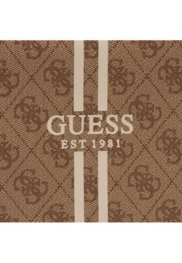 Guess Zestaw kosmetyczek Mildred (B) Travel TWB896 29010 Beżowy. Kolor: beżowy. Materiał: skóra