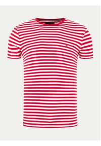 TOMMY HILFIGER - Tommy Hilfiger T-Shirt MW0MW10800 Kolorowy Slim Fit. Materiał: bawełna. Wzór: kolorowy #3