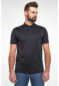 Emporio Armani - Polo męskie EMPORIO ARMANI. Typ kołnierza: polo