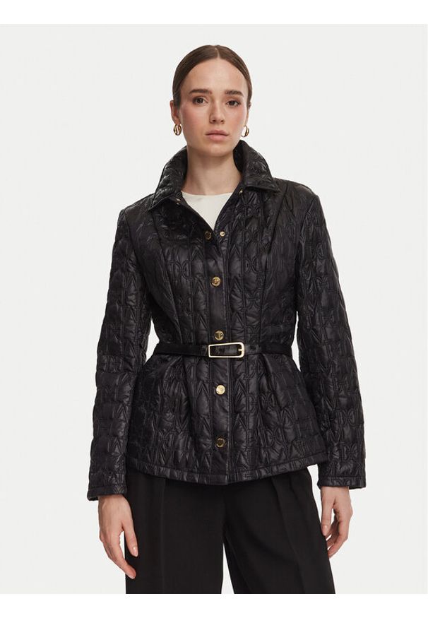 Marciano Guess Kurtka przejściowa G6YL07 W3161 Czarny Regular Fit. Kolor: czarny. Materiał: syntetyk