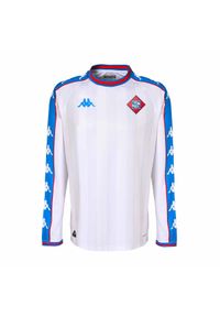 Kappa - Dzieciowa koszulka wyjazdowa z długim rękawem SM Caen 2024/25. Kolor: biały. Długość rękawa: długi rękaw. Długość: długie. Sport: piłka nożna