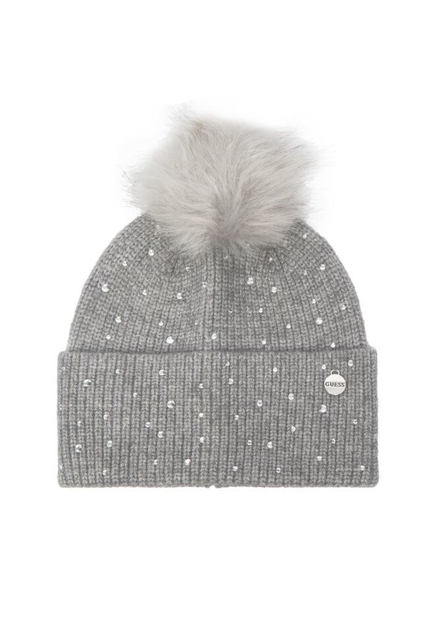 Czapka Guess. Kolor: szary