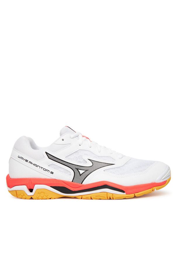 Buty halowe Mizuno. Kolor: biały. Model: Mizuno Wave