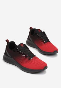 Born2be - Czerwone Buty Sportowe Pathiel. Nosek buta: okrągły. Kolor: czerwony. Materiał: materiał, dresówka, jeans. Szerokość cholewki: normalna. Wzór: aplikacja. Sezon: lato. Obcas: na płaskiej podeszwie #2