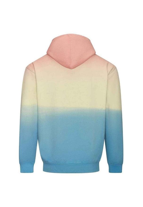 AWDIS - Bluza Z Kapturem Unisex Adult Tie Dye. Typ kołnierza: kaptur. Kolor: różowy