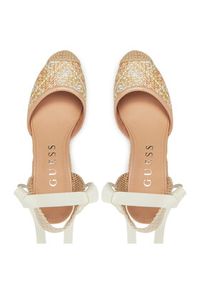 Guess Espadryle FLJCRY FAL04 Beżowy. Kolor: beżowy. Materiał: skóra #3