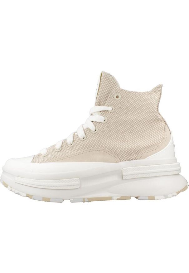 Converse - Buty CONVERSE RUN STAR LEGACY CX PLATFORM CANVAS & SUEDE Beżowy. Kolor: beżowy. Materiał: tkanina. Obcas: na platformie