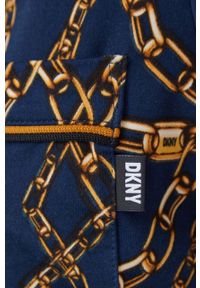 DKNY - Dkny piżama damska kolor granatowy. Kolor: niebieski #4