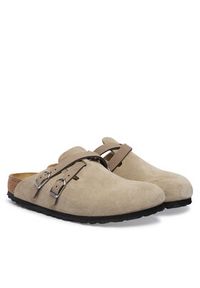 Birkenstock Klapki Blair D-Buckle 1032905 Beżowy jasny. Kolor: beżowy. Materiał: zamsz, skóra #2