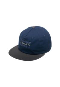 Quiksilver - Czapka Snapback dla Mężczyzn QS FRASSNASSA Niebieski. Kolor: niebieski. Materiał: materiał, bawełna. Wzór: haft
