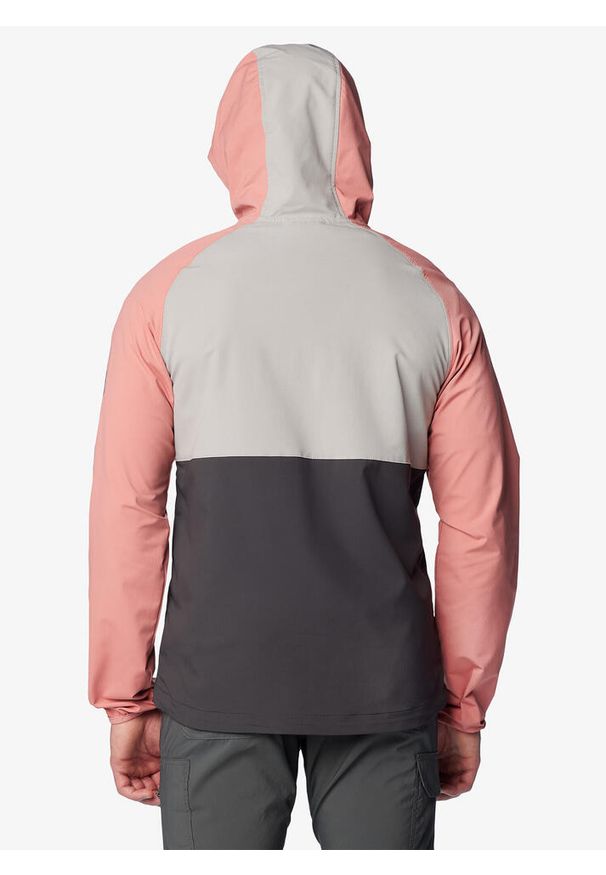columbia - Kurtka softshell męska Columbia Panther Creek Jacket. Kolor: różowy. Materiał: softshell