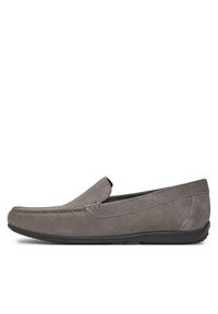 Geox Mokasyny U Ascanio U450WB 00022 C1006 Szary. Kolor: szary. Materiał: zamsz, skóra