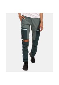 Damskie spodnie outdoorowe 2 w 1 Kilpi HOSIO-W. Kolor: zielony. Materiał: nylon. Sezon: lato. Sport: turystyka piesza