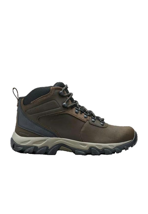 columbia - Columbia Buty Newton Ridge Plus Ii Wp 1594731231. Zapięcie: sznurówki. Kolor: brązowy, żółty, wielokolorowy. Materiał: skóra, materiał. Szerokość cholewki: normalna