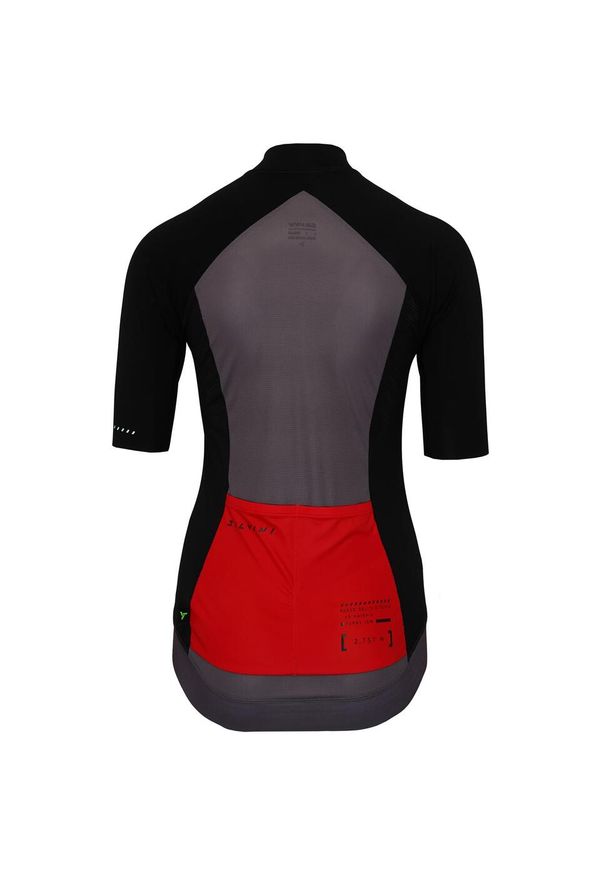 Damski jersey Silvini Stelvia. Kolor: czarny. Materiał: jersey. Sport: kolarstwo