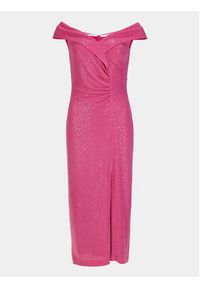 Swing Sukienka koktajlowa 5AG24900 Różowy Slim Fit. Kolor: różowy. Materiał: syntetyk. Styl: wizytowy