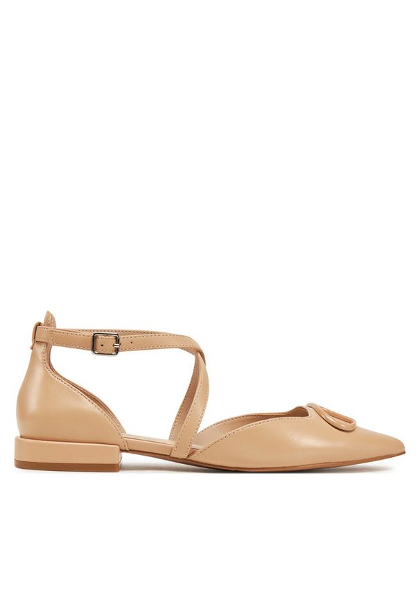 Baleriny Liu Jo. Kolor: beżowy