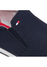 TOMMY HILFIGER - Tommy Hilfiger Tenisówki Harlow 2D FM0FM00597 Granatowy. Kolor: niebieski. Materiał: materiał #3