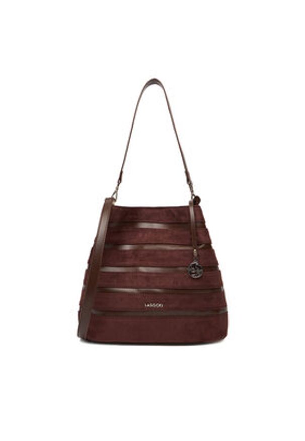 Lasocki Torebka C-LSK-L-013-08 Bordowy. Kolor: czerwony