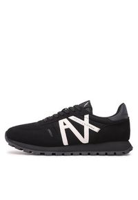 Armani Exchange Sneakersy XUX169 XV660 N814 Czarny. Kolor: czarny. Materiał: materiał #6