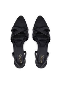Aldo Sandały Elera 14296207 Czarny. Kolor: czarny. Materiał: skóra #5