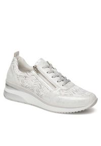 Remonte Sneakersy D2401-91 Srebrny. Kolor: srebrny. Materiał: materiał #6