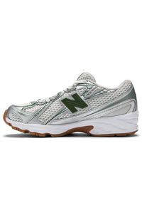 Buty dziecięce New Balance PZ740SF – srebrne. Okazja: na uczelnię, na spacer, na co dzień. Kolor: srebrny. Materiał: guma, materiał, syntetyk. Szerokość cholewki: normalna. Sport: turystyka piesza #6