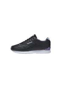 Buty do chodzenia damskie Reebok Royal Glide. Zapięcie: sznurówki. Kolor: biały, wielokolorowy, czarny. Materiał: guma, materiał, tkanina, syntetyk. Szerokość cholewki: normalna. Model: Reebok Royal. Sport: turystyka piesza